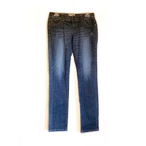 American Rag Medium Wash Mid Rise Straight Leg Jeans